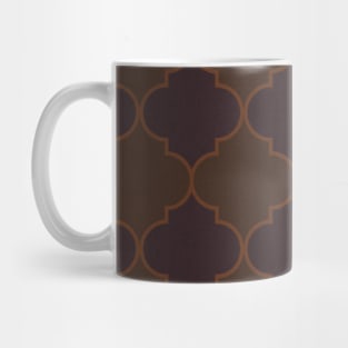 Brown Islamic Geometric - Brown Islamic Pattern - Brown Islamic Pattern Geometric Mug